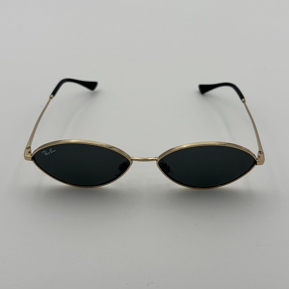 Ray-Ban RB3757 Oval Sunglasses Gold Metal Frame